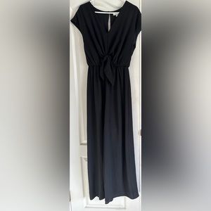 Black She+Sky short sleeve formal jumpsuit Large